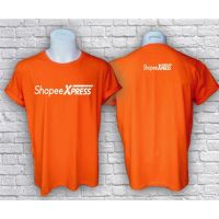 HD เสื้อยืดผู้ชาย เสื้อยืดผู้ชายเท่ๆ เสื้อยืด Shopee Express สกรีนหน้า-หลัง ราคาถูก เสื้อยืดผู้ชายไซส์ใหญ่