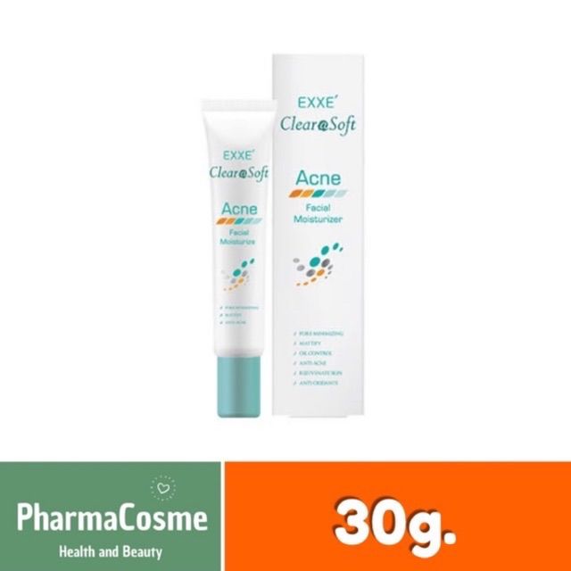 exxe-clearasoft-acne-facial-moisturizer-ขนาด-30g-ล็อตใหม่