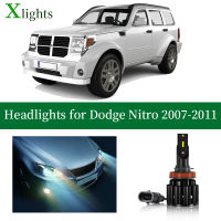 Xlights Bulb For Dodge Nitro 2007 2008 2009 2010 2011 Led Headlight Low High Beam Canbus Headlamp Lamp Light Accessories 12V 24V