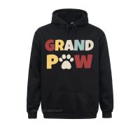 Mens Retro Grand Paw Dog Lover Grandpaw Grandpa Hooded Pullover Sweatshirts For Men Novelty Hoodies Oversized Japan Style Size Xxs-4Xl