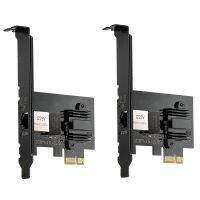 2X 2.5GBase-T PCIe Network Adapter I225V 2.5G/1G/100Mbps PCI Express Gigabit Ethernet Card RJ45 LAN Adapter Converter