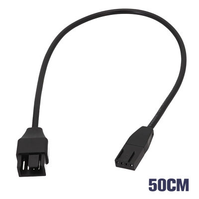 UNI 30 50 100ซม. มาเธอร์บอร์ด4Pin PWM สายเคเบิลอะแดปเตอร์พัดลมควบคุมอุณหภูมิสายเคเบิลขยายการ์ดจอ GPU