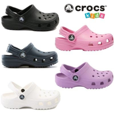 รองเท้า Crocs Classic Clog For Kid รองเท้าแตะ รองเท้าลำลองเด็ก  (24-35)