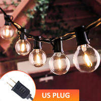 Outdoor String Lights,30FT Globe Patio Lighting G40 Bulbs Waterproof Shatterproof for Backyard Garden Porch Christmas Party