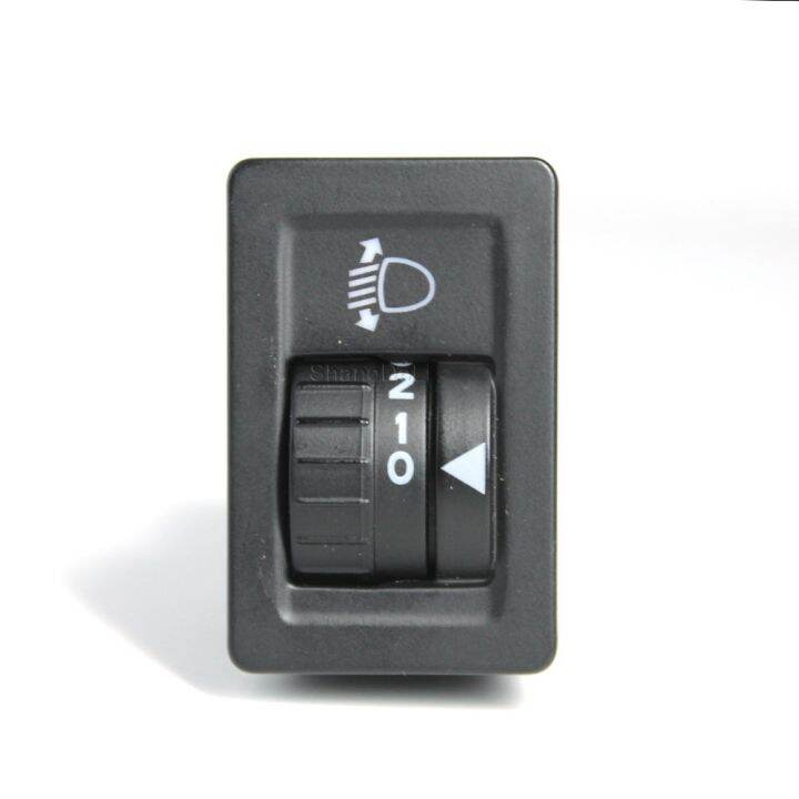 Auto Headlamp Level Adjustment Switch Headlight Adjustable Switch For