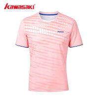 Kawasaki Professional แบดมินตันเสื้อยืดกีฬาเสื้อผ้า2สี Breathable น้ำหนักเบาเทนนิสเสื้อผ้า A1930 A2930