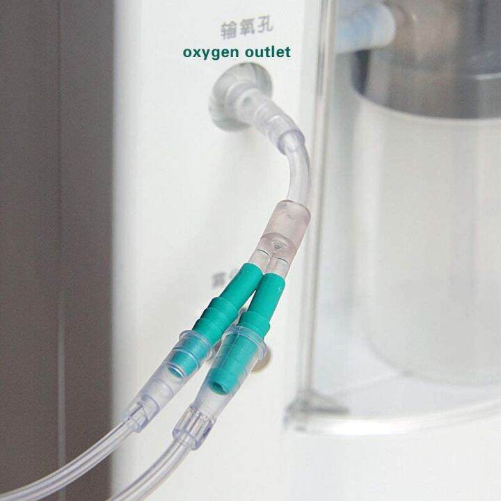 Disposable Y Shaped Connector Oxygen Tube Fittings Tee Joint for Two