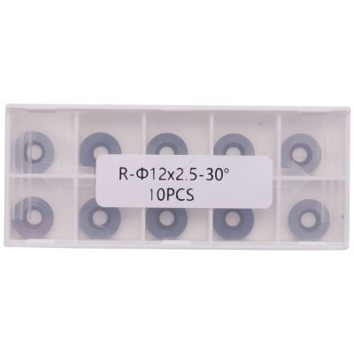 10Pcs Diameter 12mm Round Carbide Cutter Insert Fits for Ci3 Wood Turning