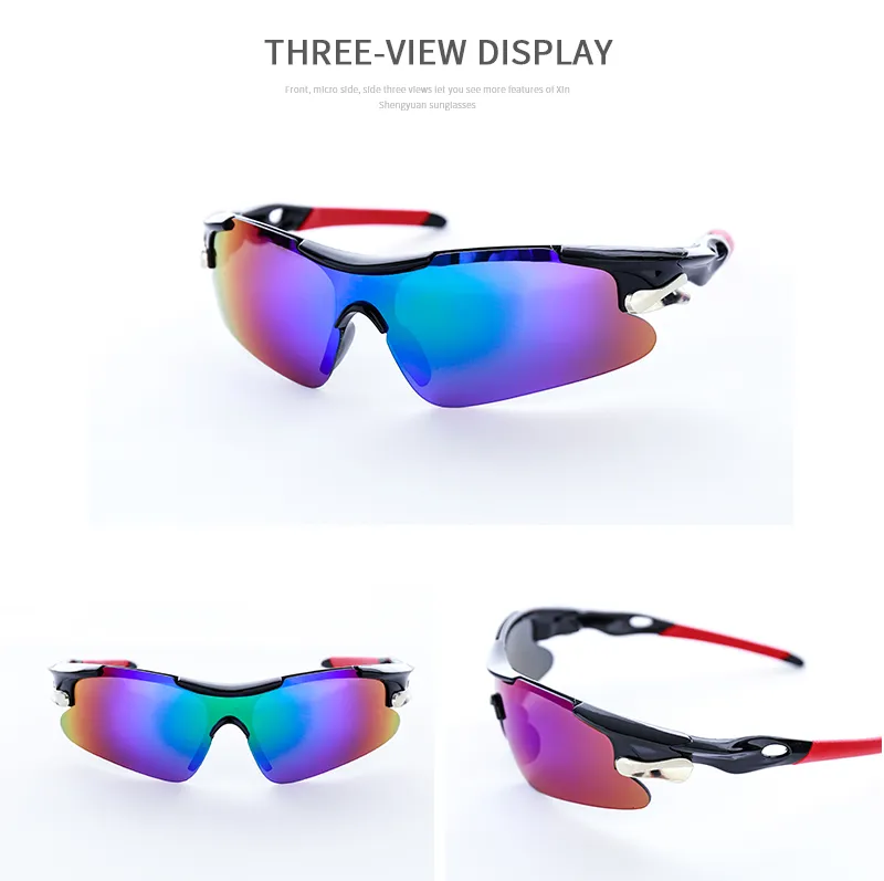 2022 New Outdoor Sport Cycling Eyewear Mountain Bike Bicycle Glasses UV400  Men Women Sports Sunglasses Hiking Running Windproof
