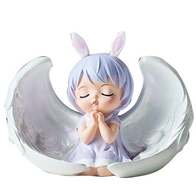 Cute Angel Figurines Girl Statue Mini Garden Accessories Christmas Decor Home Decor Children Bedroom Decor