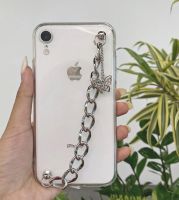 ♧㍿ Cases Hollow Butterfly Bracelet Phone Case For iPhone 12 Mini XS Max XR X 7 8 Plus Transparent Clear Cover