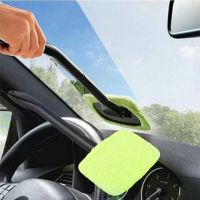 Microfiber car window cleaner long handle car wash car brush window windshield wiper cleaner car cleaning tool AD013 Chrome Trim Accessories