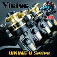 รอกตกปลา รอกสปินนิ่ง VIKING V SERIES BLACK GOLD ( แถมฟรี จาระบี VIKING REEL LUBE)