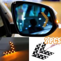 ◆⊙✾ 2Pcs Car LED Lights Rear View Mirror Arrow Panel Light 12V 14SMD Rear View Mirror Indicator Turn Signal Lamp Auto Accessories