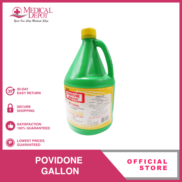 Povidone Iodine (Gallon) Lazada PH