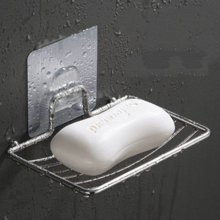 shower-basket-bathroom-soap-shelf-mounted-wall-holder-soap-rack-stainless-steel-drainage-soap-box