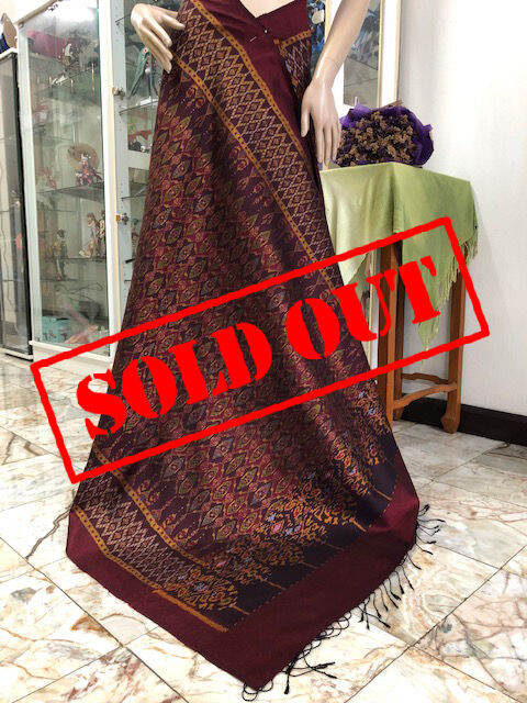 sold-out-ผ้าไหมมัดหมี่แท้-ลายเหรียญสตางค์-ทอ6ตะกอ-ยกดอกลูกแก้ว-ผ้าไหมมัดหมี่สุรินทร์แท้-100-ผ้าไหมมัดหมี่-ผ้าไหมไทยแท้-ไหมแท้ทอมือ-ผ้ามัดหมี่-ผ