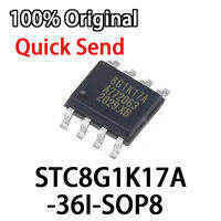 10ชิ้น STC8G1K17A-36I-SOP8 STC8G1K17A ใหม่เดิม singlechip C