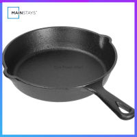 กระทะเหล็กหล่อ กระทะ นำไปแค้มปิ้งได้ Mainstays Cast Iron Skillet ขนาด 10 นิ้ว