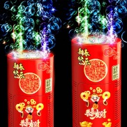 Chinese New Year Firework Bubble Machine 2024 Dragon Year Cny Festive