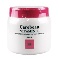 Carebeau Vitamin E Body Cream สูตรเข้มข้นขาวอมชมพู กลิ่นกุหลาบ 500 g