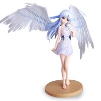 oakcke 18cm Popular Hot Anime Angel Beats! Tachibana Kanade Figures Simple White Skirt Desktop Model Dolls Toy Gift Collect Boxed