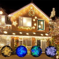 LED Lights Fairy String Light Outdoor Droop 0.4-0.6m 8 Modes Curtain for Christmas Wedding Party Home Holiday Decoration