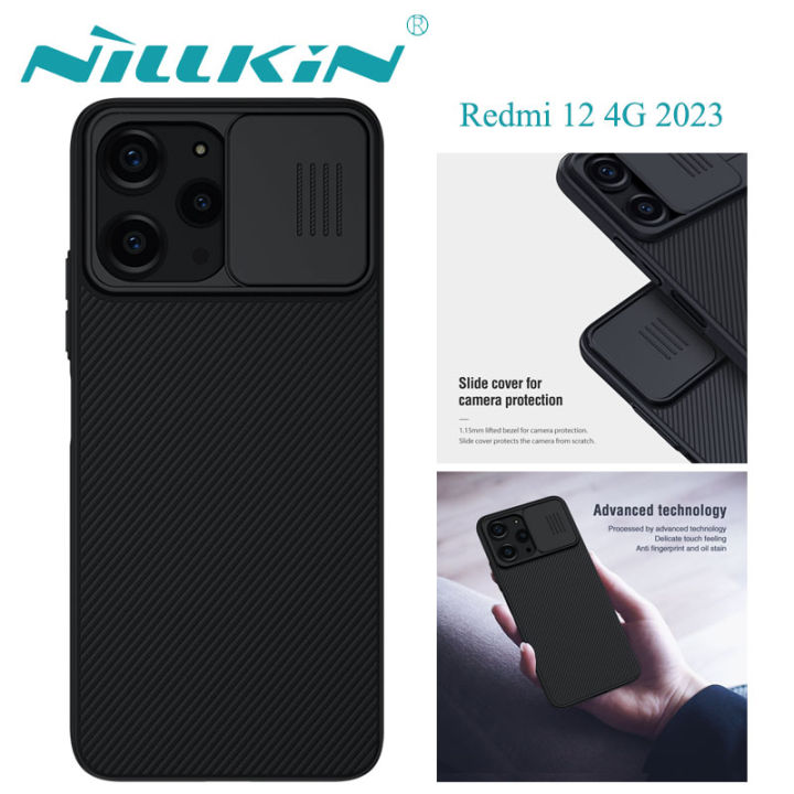 Nillkin for Xiaomi Redmi 12 5G 4G Case Camshield Slide Camera