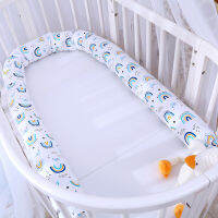 Rainbow Baby Cot Bumper Safety Barrier Crib Side Protection Guard Newborn Bedding Sets Anti-Roll Long Pillow Kids Room Decor