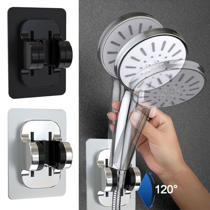 1pc ABS Shower Head Rack, Creative Two Tone Shower Head Holder For Bathroom