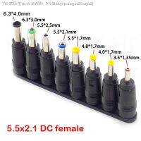 【CW】❁◙ﺴ  8pcs Laptop Supply Plug Jack Charger Connectors Conversion plug