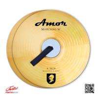 Amor Marching Cymbal ฉาบเดินแถว ฉาบเดินพาเหรด 10 - 18 นิ้ว (คู่) พร้อมหูจับหนัง