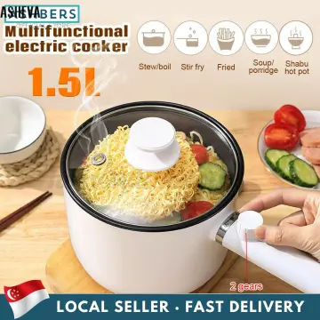 Hot Pot Electric Pot with Divider, 5L Double Flavor Electric Non-Stick Shabu  Shabu Pot with Multi-Power Control, Electric Cooker - AliExpress