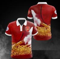 Arsenal F.C. polo shirt 3D printing new polo shirt m08