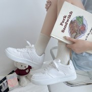 Little White Shoes Women s Summer Korean Academy Style Casual Milk Cap