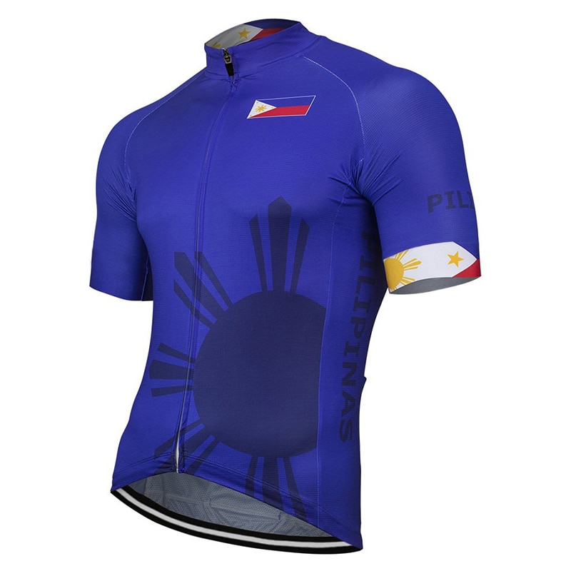 Philippines Flag Novelty Cycling Jersey 