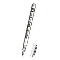 ปากกาสีกราฟฟิตีความเข้มของสีสูงเขียนได้อย่างคล่องแคล่วสีสว่าง DIY ไม่ซีดจางมาร์เกอร์เมทาลิคอุปกรณ์สำหรับบ้านปากกาปากกาเซ็นชื่อ