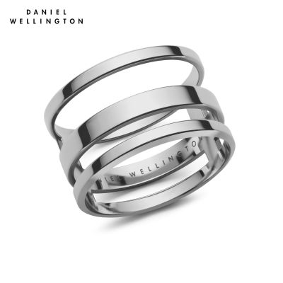 Daniel Wellington Elan Triad Ring Silver - Ring for women and men - Jewelry Collection แหวนTH