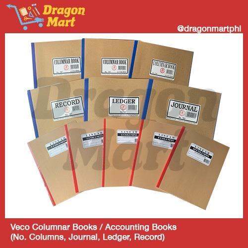 Columnar Books / Accounting Notebooks (No. Columns Journal Ledger