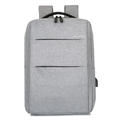 Usb Rechargeable Computer Backpack Oxford Cloth Backpack Large Capacity Student Backpack Enterprise Printing Gift Schoolbag