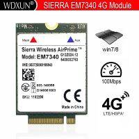 Sierra Wireless รุ่น Air PRIME เริ่มต้น EM7340 4G LTE การ์ด FDD-LTE HSPA + ความเร็ว100 Mbps โมดูล Cat3 Intel XMM 7160