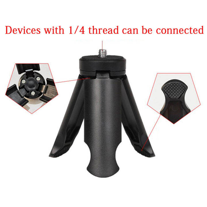 wuyangmin Mini Tripod with Universal 1 4 Screw for Mobile Phone Gimbal