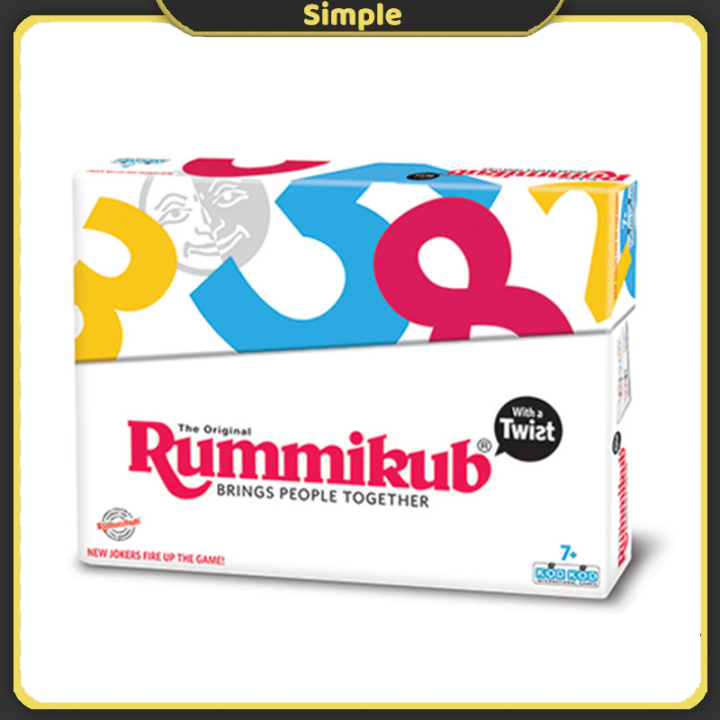 Rummikub Twist Board Game For Family Party Game | Lazada