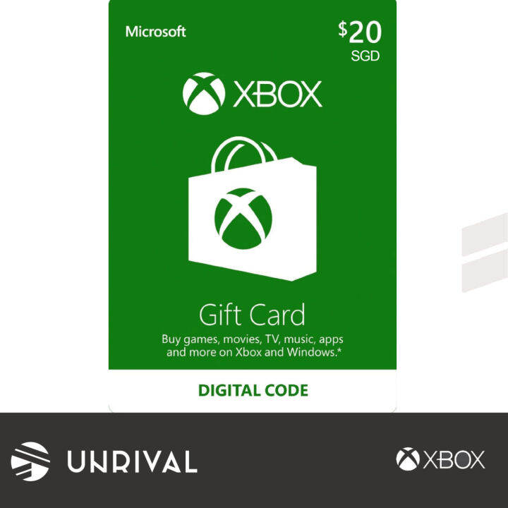 20 pound xbox gift card