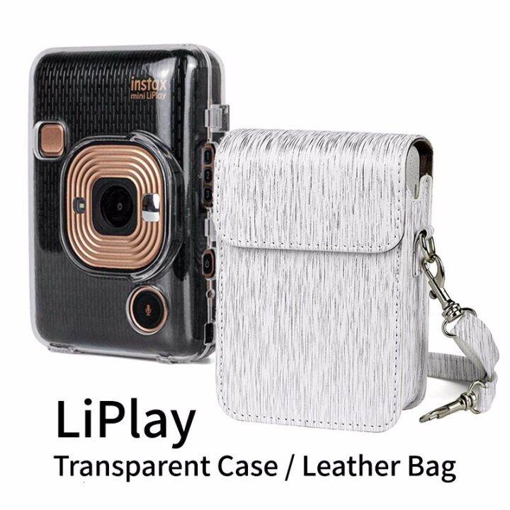 fujifilm-instax-mini-lipay-อุปกรณ์เสริมกล้องถ่ายรูปหนังแท้สำหรับศิลปินเคสแบบกระเป๋าป้องกันกระเป๋าสะพายไหล่