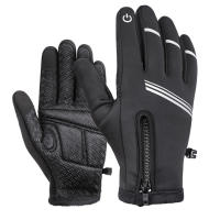 Winter Gloves Windproof Bike Riding Gloves Full Finger Warm Gloves Touch Screen Cycling Gloves Outdoor Snowboard Ski Gloves