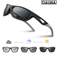 【CC】 Dalwa Photochromic Fishing Sunglasses Polarized Mens Driving Shades Male Glasses Hiking Classic UV400 Eyewear