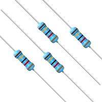 ตัวต้านทาน  1Ω ~ 1 MΩ  1วัตต์  ( 5 แถบสี ) +-1% จำนวน 10 ตัว  Resistor  1Ω ~ 1 MΩ 1W (+-1%)  10 pcs.