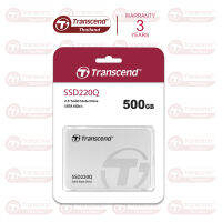 SSD SATA III 500GB,1TB , 2TB : Transcend 220Q - รับประกัน 3 ปี หรือรับประกัน ไม่เกิน 100 Terabytes Written (TBW)มีใบกำกับภาษี