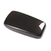 for Alfa Romeo Giulia 2020 Accessories Car Central Arm Storage Center Box Armrest Panel Cover Carbon Style Sticker